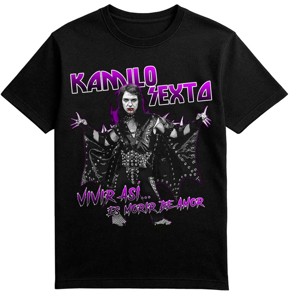 Camiseta «Kamilo Sexto» – Parodia musical de humor para Hombre, Mujer y Niño