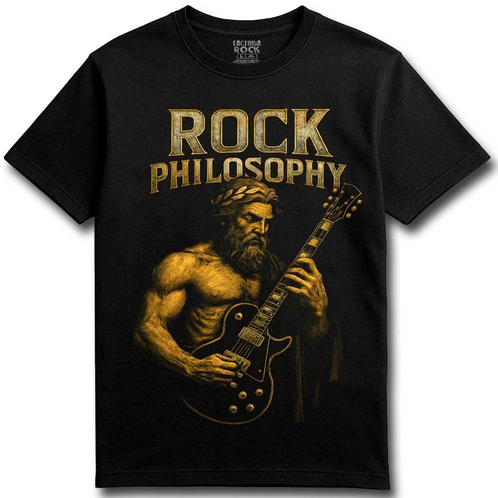 Camiseta de Rock «Rock Philosophy» hombre, mujer y niño