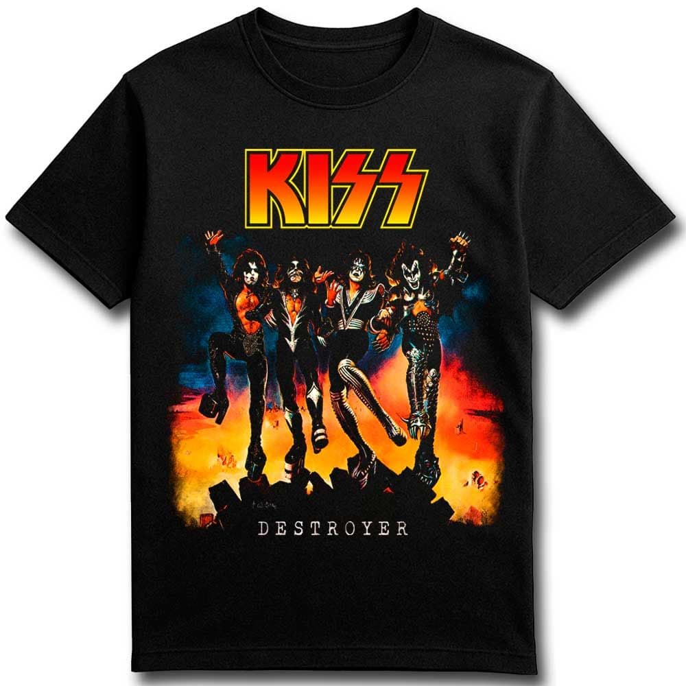 Camiseta KISS Destroyer para hombre, mujer y niño