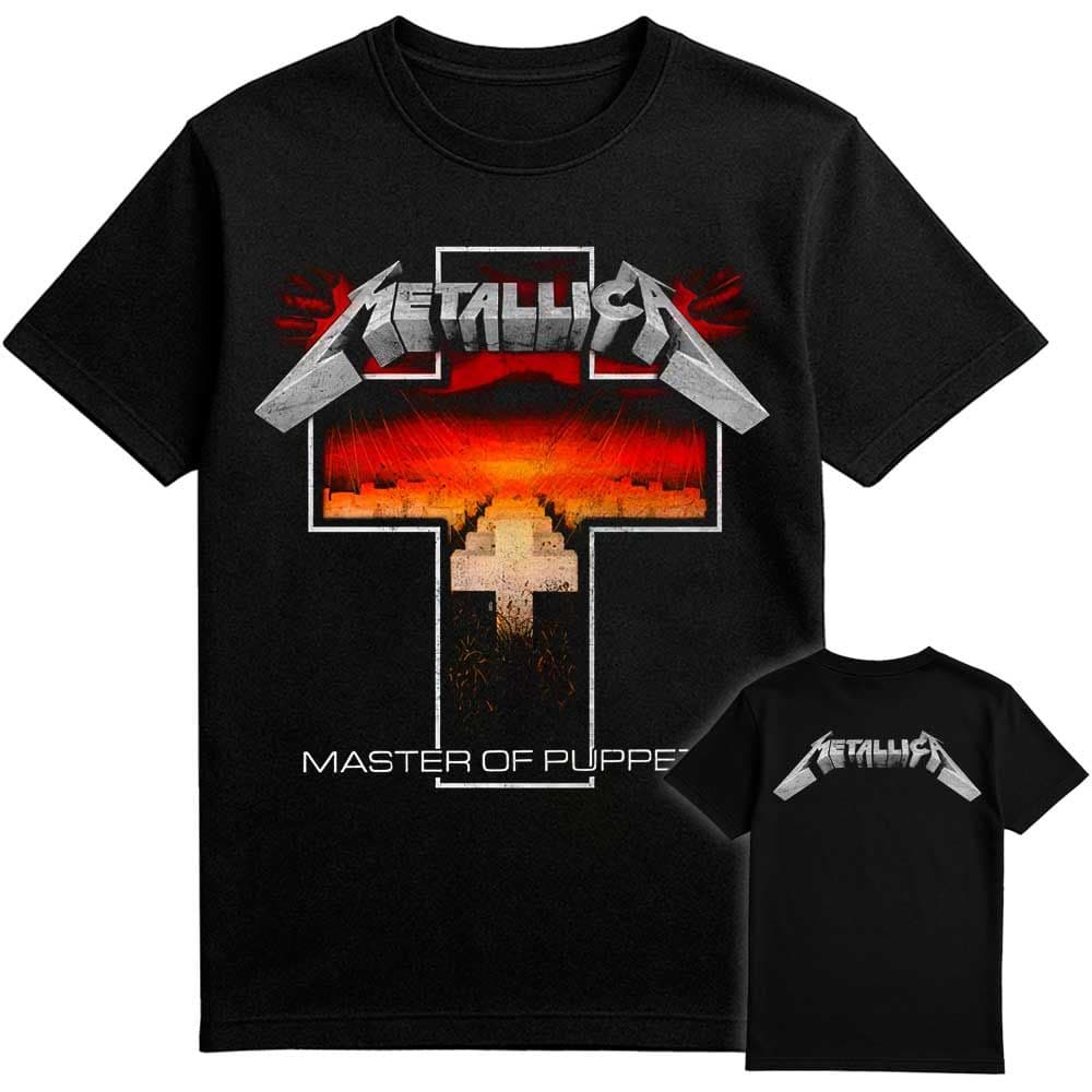 Camiseta METALLICA Master of Puppets para hombre, mujer y niño