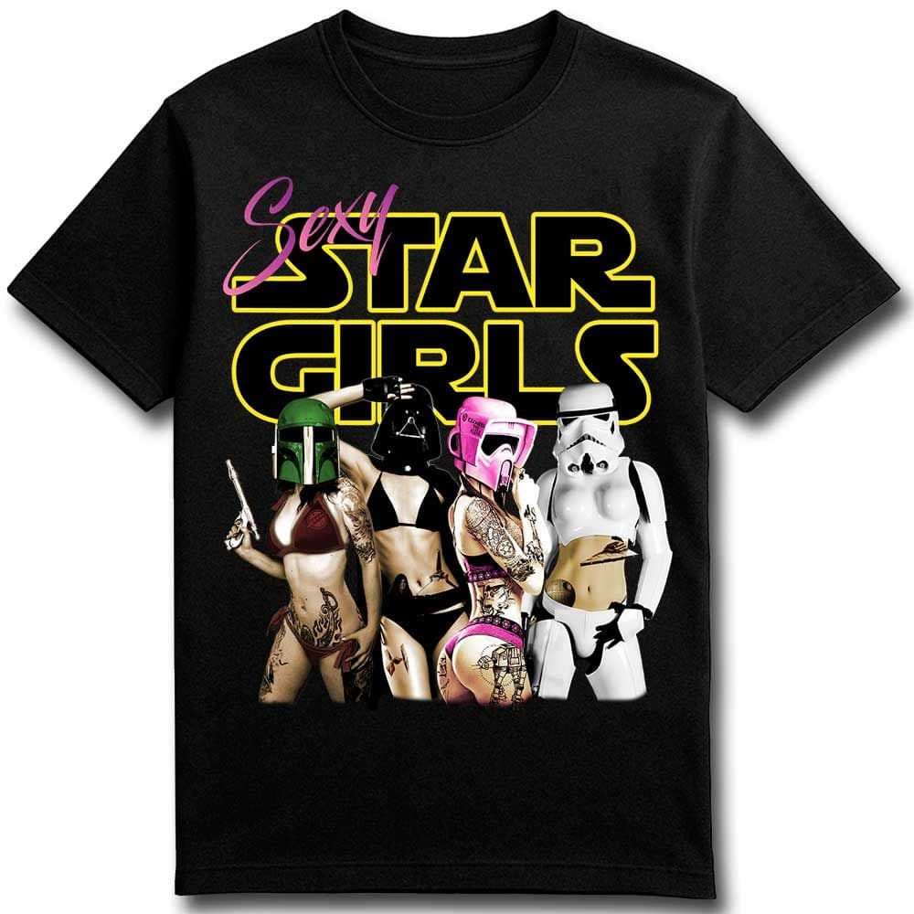 Camiseta "SEXY STAR WARS"
